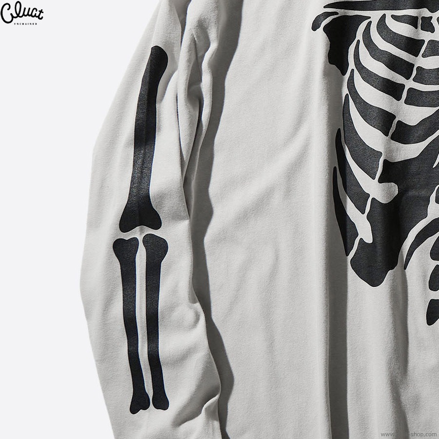 CLUCT BONE (F.GRAY) [L/S W TEE] 05195