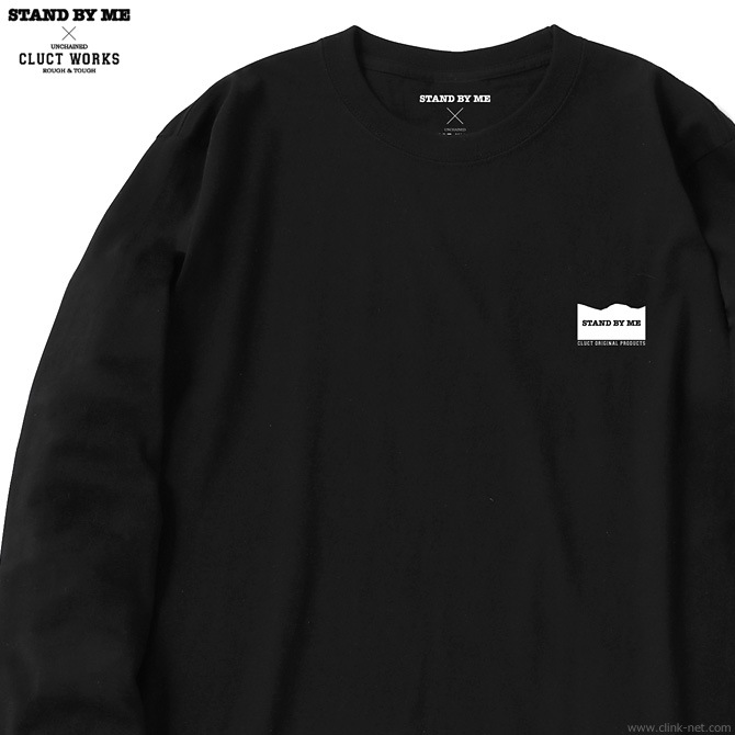CLUCT DROP SHOULDER-02 L/S (BLACK) [STAND BY ME��CLUCT] #04009