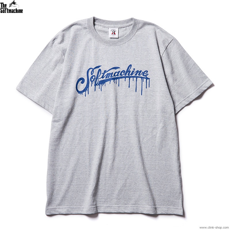 SOFTMACHINE DRIPPING LOGO-T (GRAY)