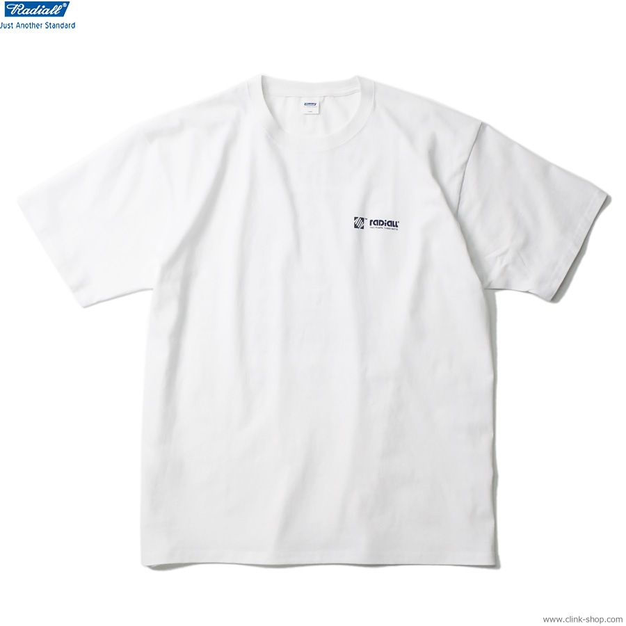 RADIALL LO-N-SLO - CREW NECK T-SHIRT S/S (WHITE) [RAD-23SS-SPOT-TEE003]