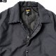 BLUCO T/C COACH JACKET -QUILTING LINING- (BLACK) [147-31-051]