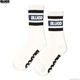 BLUCO 2-PACK SOX -Line- (WHITE/NAVY&WHITE/BURGUNDY) [153-55-003]