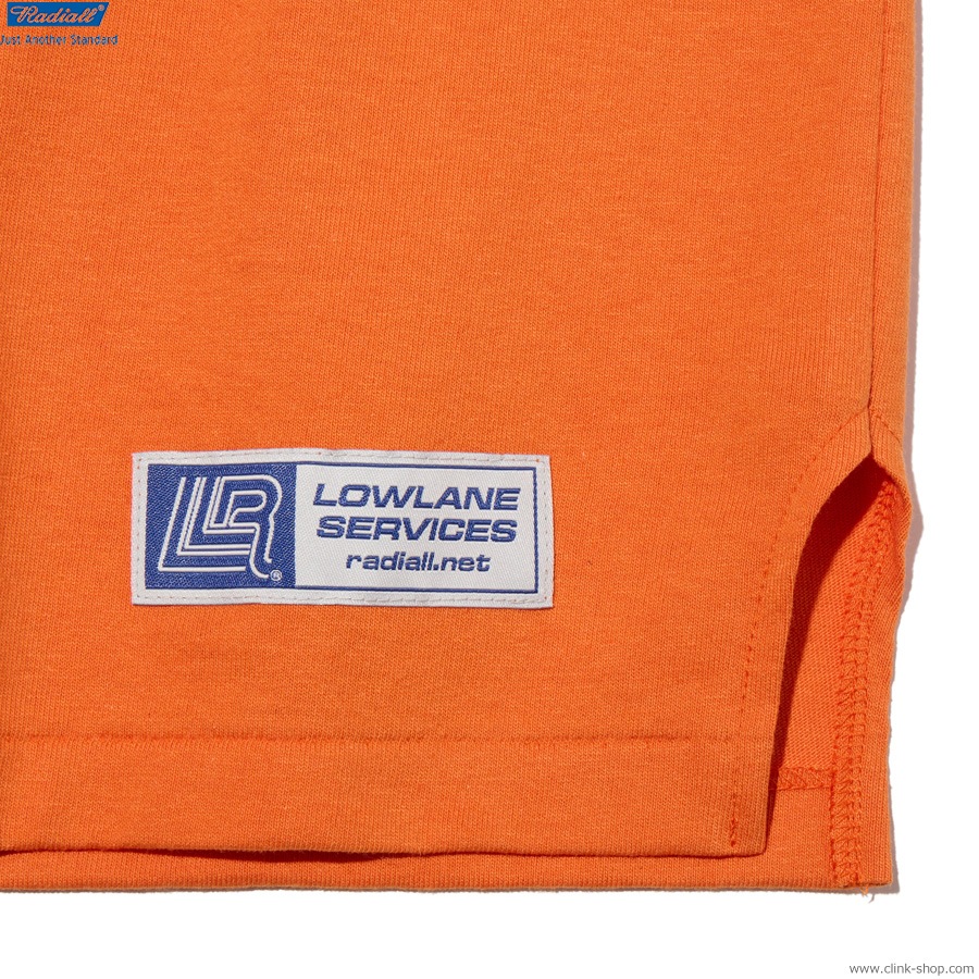RADIALL HOOD - FOOTBALL SHIRT S/S (ORANGE) [RAD-26SS-CUT009]