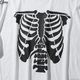 CLUCT BONE (WHITE) [L/S W TEE] 05195