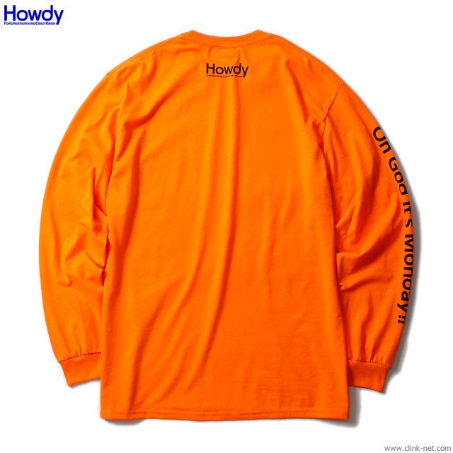 Howdy OGIM LS T (N.ORANGE) [HWD1902-TE01]