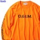 Howdy OGIM LS T (N.ORANGE) [HWD1902-TE01]