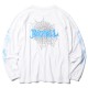 RADIALL BILLYS HOLIDAY - CREW NECK T-SHIRT L/S (WHITE)