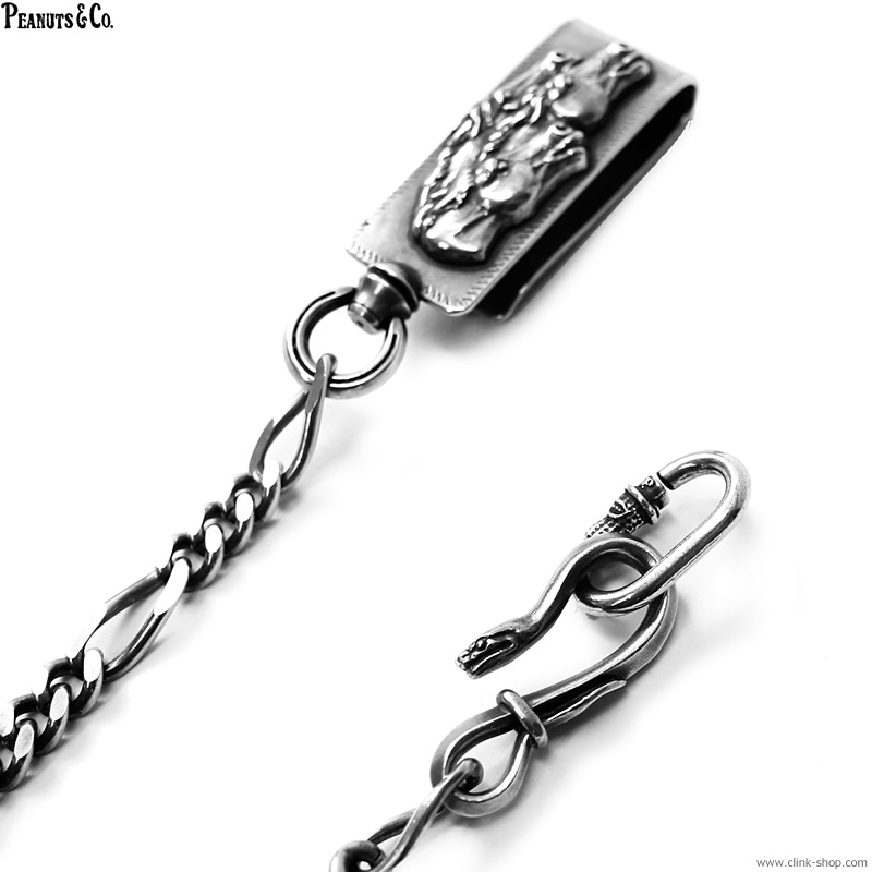 CLINK｜PEANUTS & CO. HORSE CLIP TYPE WALLETCHAIN (SLIVER)｜東京