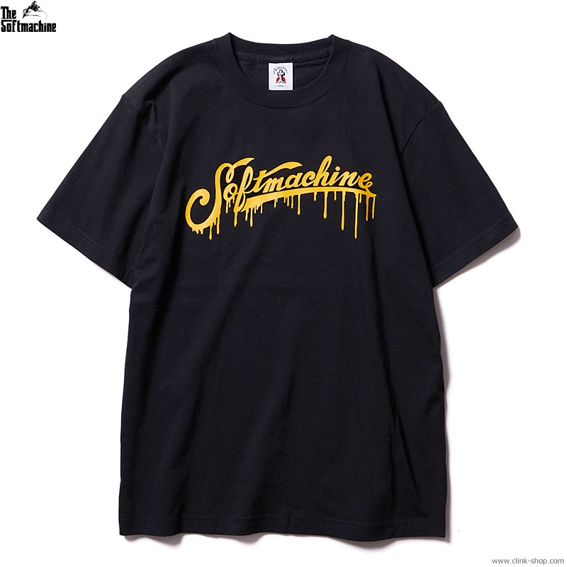 SOFTMACHINE DRIPPING LOGO-T (BLACK)