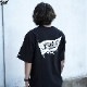 EVILACT FLAG SS (BLACK) [EA-WFRSS-T08]