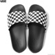 VANS LACOSTA SLIDE ON TRUEWHITE/BLACK (CHECKER BOARD)