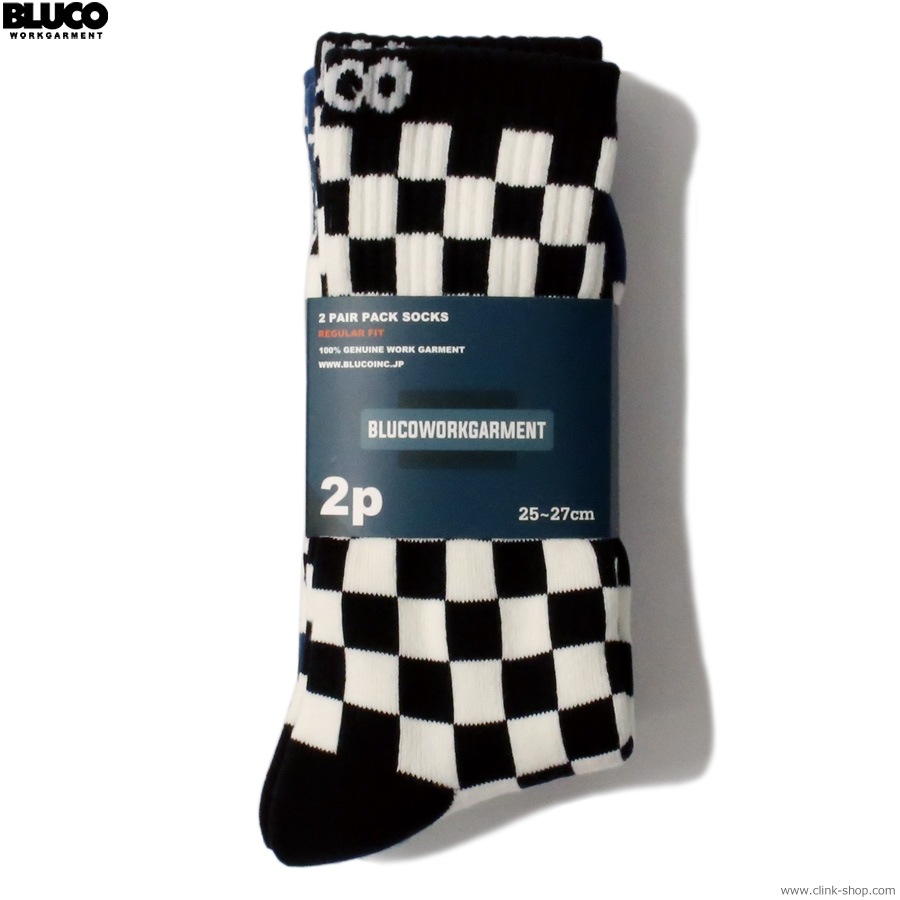 BLUCO 2-PACK SOX -Checker- [153-55-002]