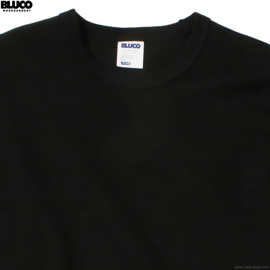 BLUCO CREW NECK THERMAL SHIRT (BLACK) [155-12-018]
