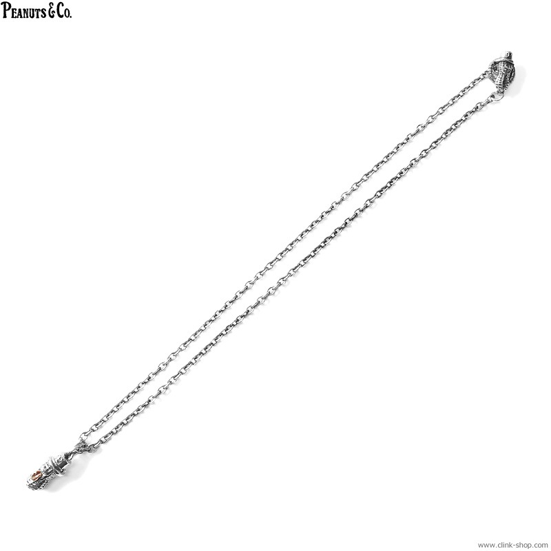PEANUTS & CO. MEDIUM BEROPEANUTS TOP + NECKLACE (SILVER��K10PG)