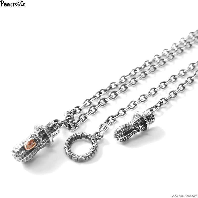 PEANUTS & CO. MEDIUM BEROPEANUTS TOP + NECKLACE (SILVER��K10PG)