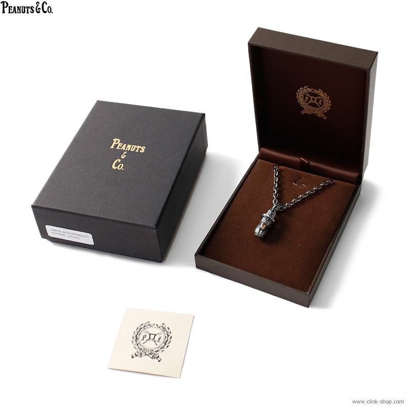 PEANUTS & CO. MEDIUM BEROPEANUTS TOP + NECKLACE (SILVER��K10PG)
