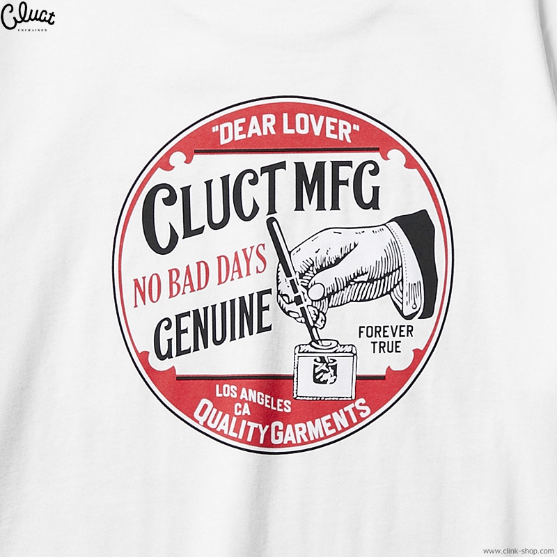 CLINK｜CLUCT TRUXTON S/S TEE W (WHITE) #04292｜東京・吉祥寺