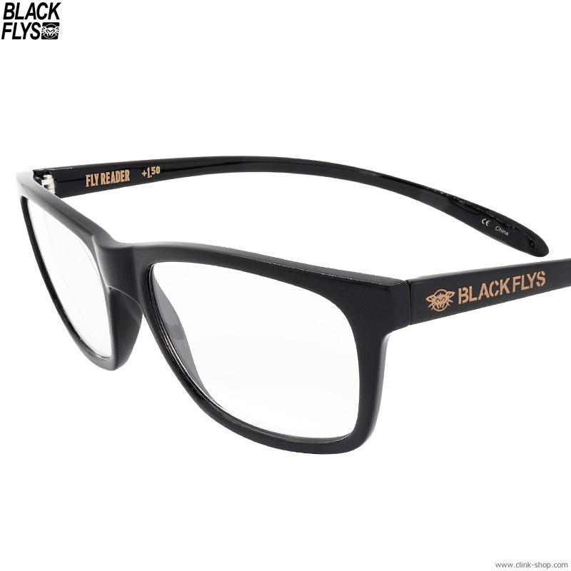 BLACK FLYS FLY READER (READING GLASSES) [BLACK/CLEAR]