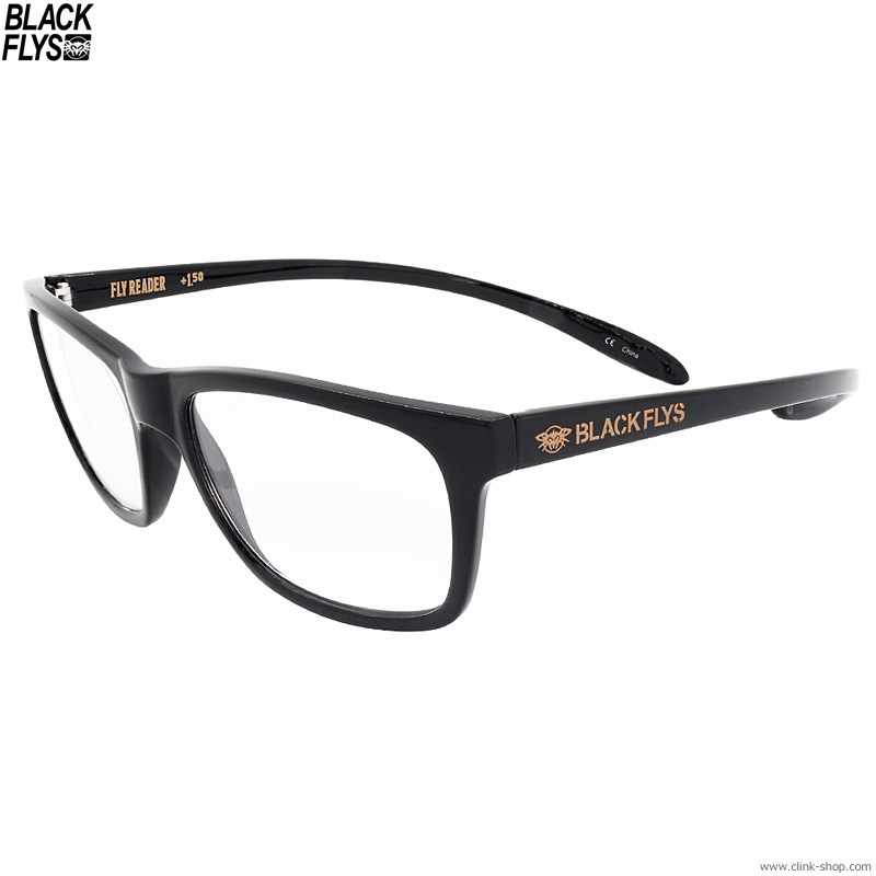 BLACK FLYS FLY READER (READING GLASSES) [BLACK/CLEAR]