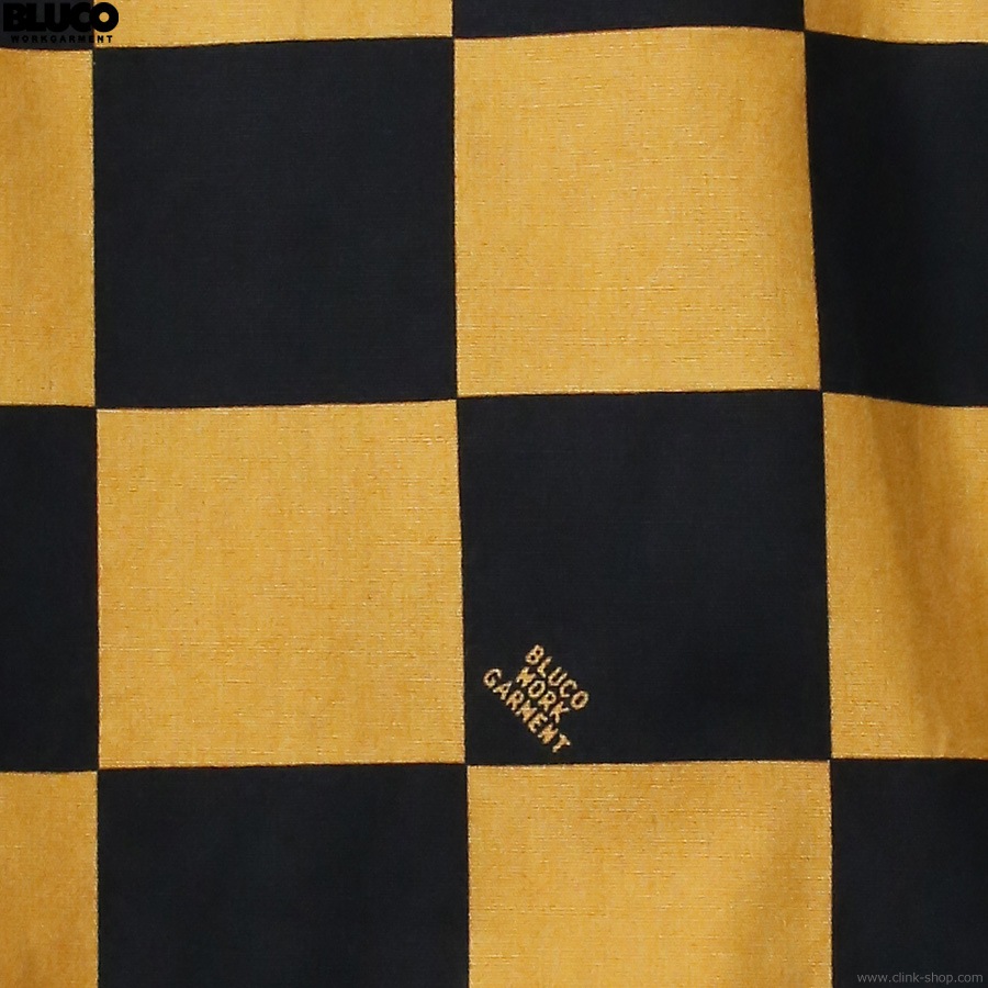 BLUCO CHECKER FLAG SHIRT S/S (MASTERD) [1107-3A01]