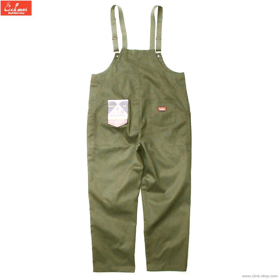 COOKMAN FISHERMAN'S BIB OVERALL KHAKI