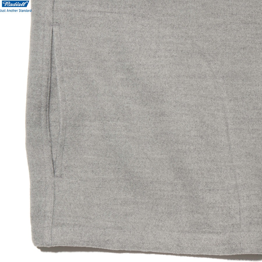 SALE 30��OFF RADIALL Bowtie - CPO SHIRT L/S (GRAY) [RAD-25AW-SH004]