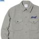 SALE 30��OFF RADIALL Bowtie - CPO SHIRT L/S (GRAY) [RAD-25AW-SH004]