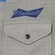 SALE 30��OFF RADIALL Bowtie - CPO SHIRT L/S (GRAY) [RAD-25AW-SH004]
