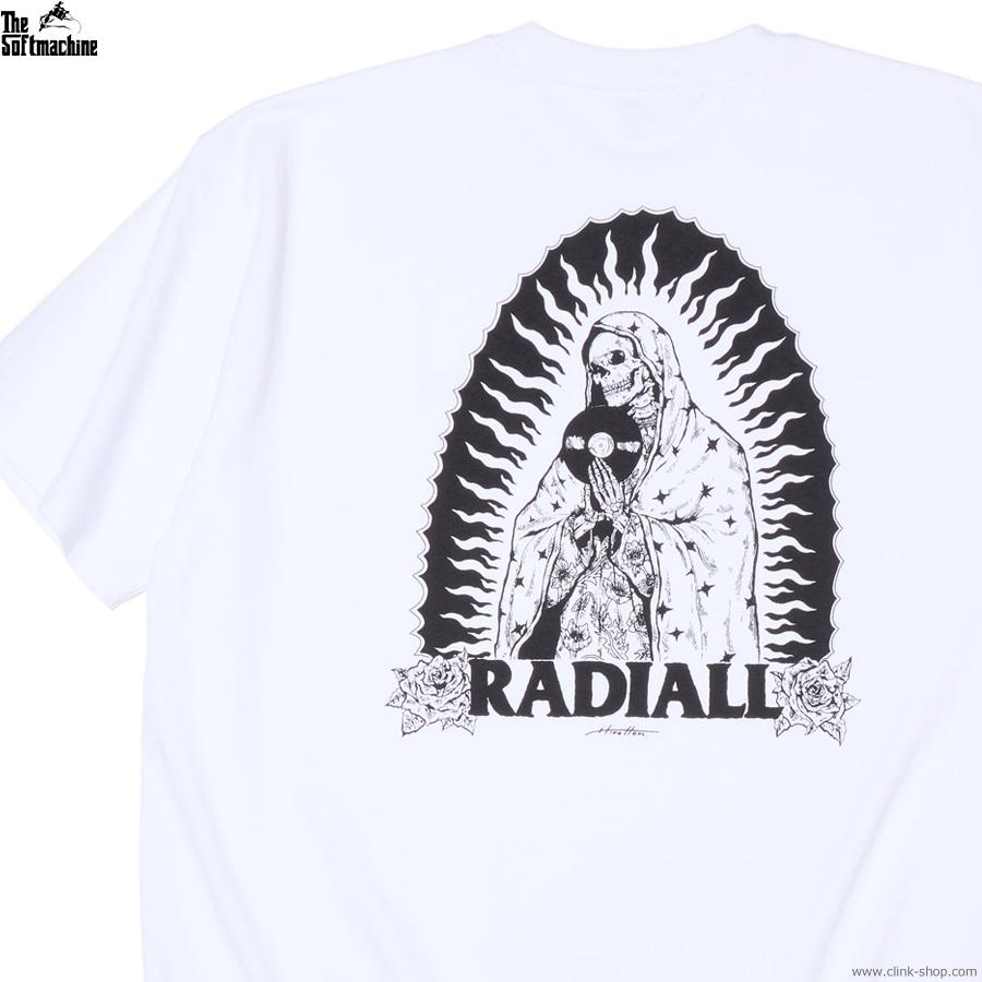 RADIALL GUIDANCE - CREW NECK T-SHIRT S/S (WHITE) [RAD-26SS-TEE013]