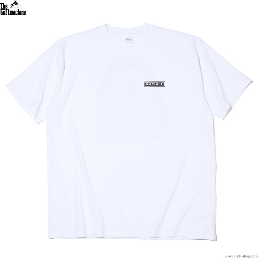 RADIALL GUIDANCE - CREW NECK T-SHIRT S/S (WHITE) [RAD-26SS-TEE013]