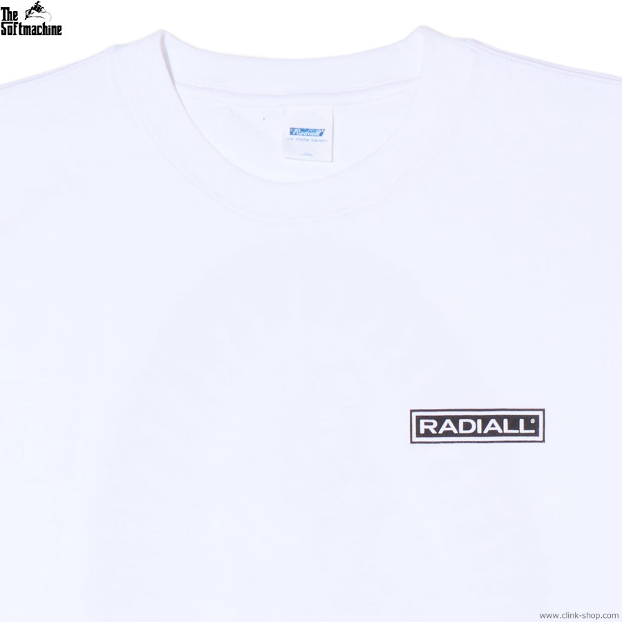RADIALL GUIDANCE - CREW NECK T-SHIRT S/S (WHITE) [RAD-26SS-TEE013]