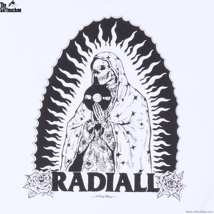 RADIALL GUIDANCE - CREW NECK T-SHIRT S/S (WHITE) [RAD-26SS-TEE013]