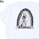 RADIALL GUIDANCE - CREW NECK T-SHIRT S/S (WHITE) [RAD-26SS-TEE013]