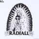 RADIALL GUIDANCE - CREW NECK T-SHIRT S/S (WHITE) [RAD-26SS-TEE013]