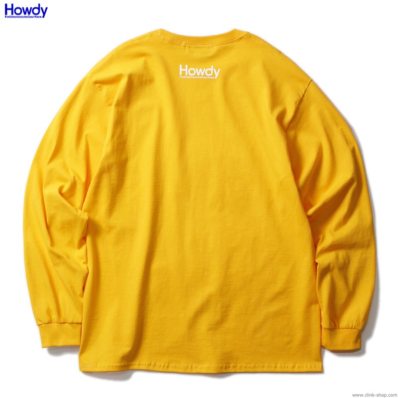 Howdy BEER LS T (GOLD) [HWD2001-TE03]