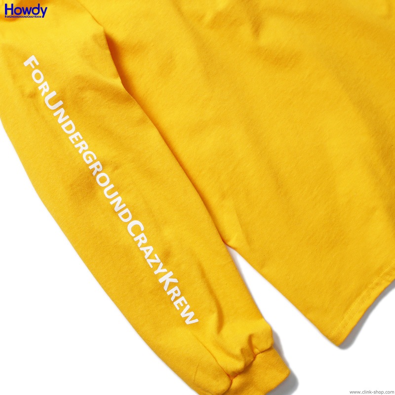 Howdy BEER LS T (GOLD) [HWD2001-TE03]