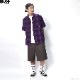 BLUCO OMBRE WORK SHIRT S/S (PURPLE) [1106-3A02]