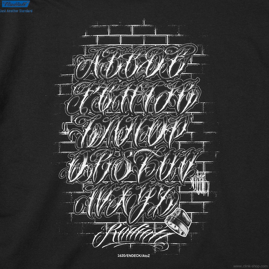 RADIALL WALL - CREW NECK T-SHIRT S/S (BLACK) [RAD-23SS-TEE014]