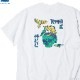 RADIALL SUZUME - CREW NECK T-SHIRT S/S (WHITE) [RAD-23SS-SPOT-TEE002]
