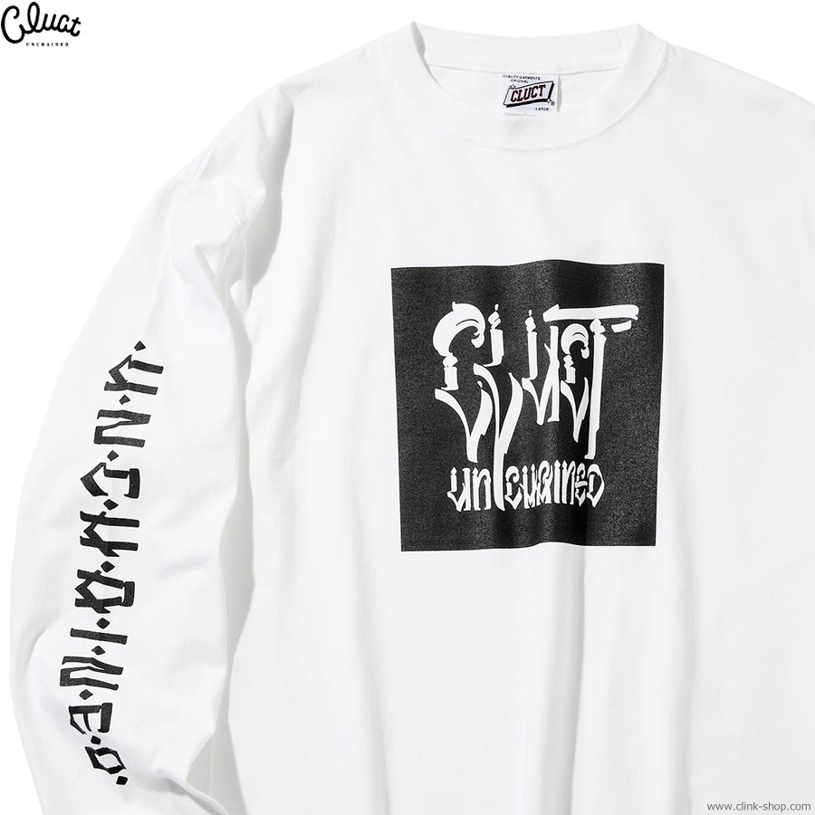 SALE 20��OFF CLUCT OG [L/S 6.2oz TEE] (WHITE) #05049