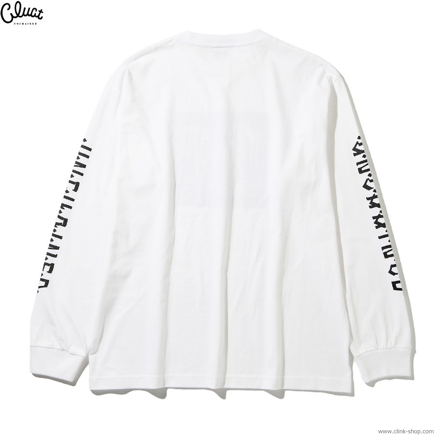 SALE 20��OFF CLUCT OG [L/S 6.2oz TEE] (WHITE) #05049