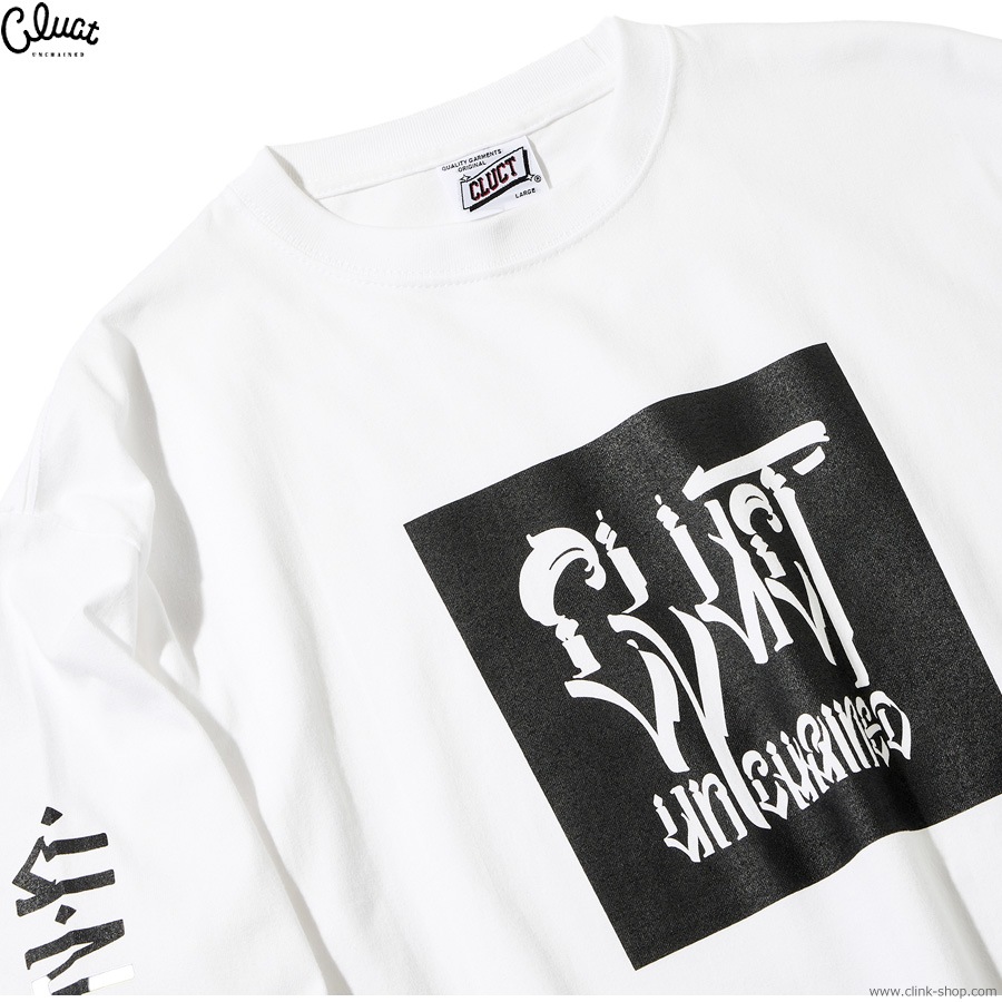 SALE 20��OFF CLUCT OG [L/S 6.2oz TEE] (WHITE) #05049