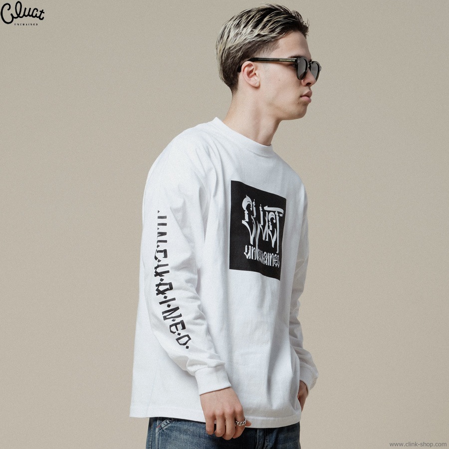 SALE 20��OFF CLUCT OG [L/S 6.2oz TEE] (WHITE) #05049