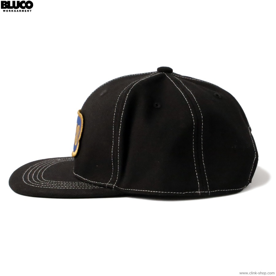 BLUCO 6-PANEL�����Х�����å� - Oval - (BLACK) [161-61-045]