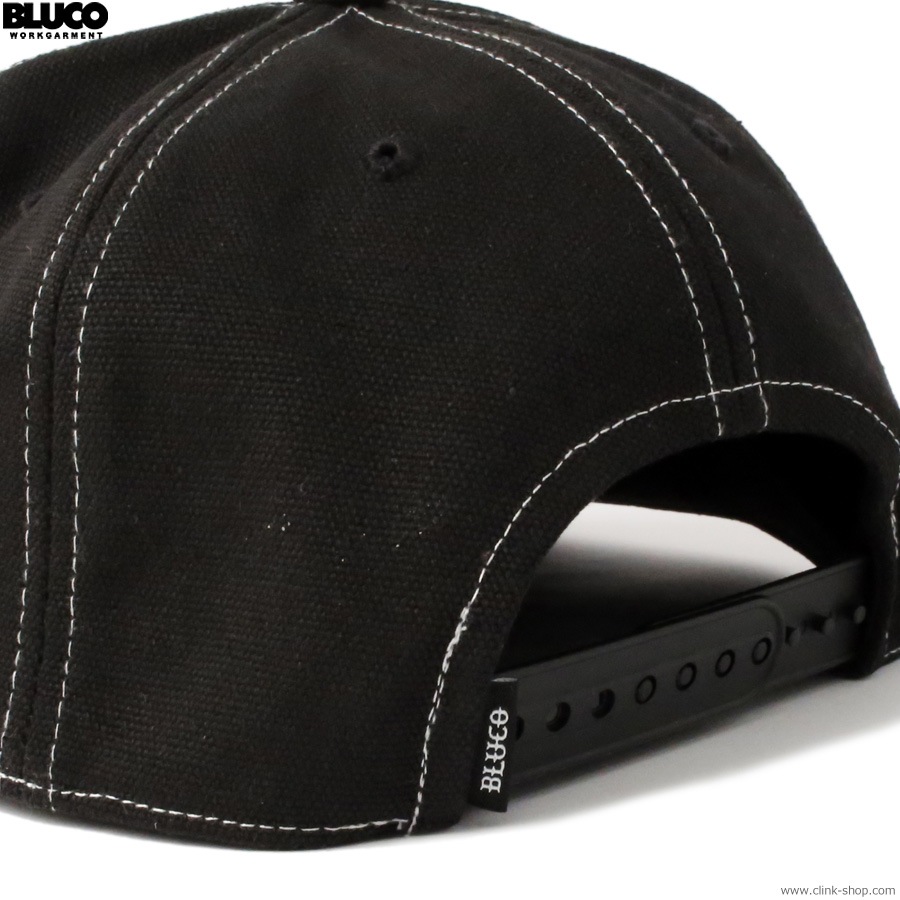 BLUCO 6-PANEL�����Х�����å� - Oval - (BLACK) [161-61-045]
