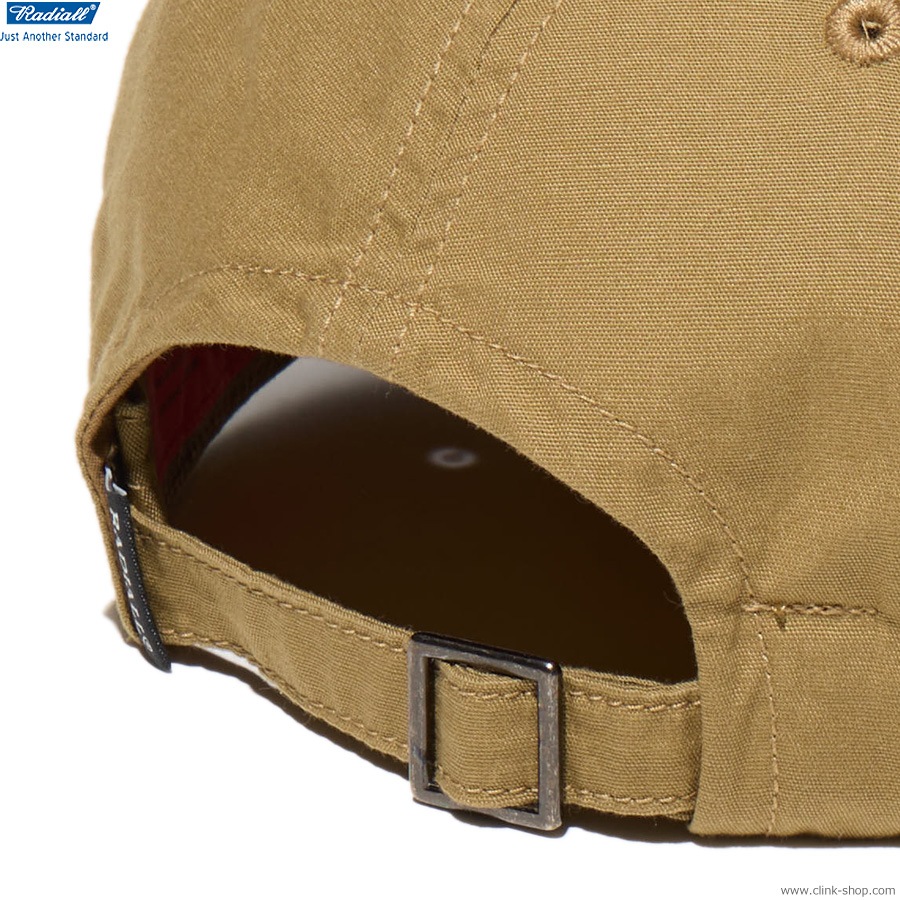 RADIALL CLAN - BASEBALL LOW CAP (MIL KHAKI) [RAD-26SS-HAT005]