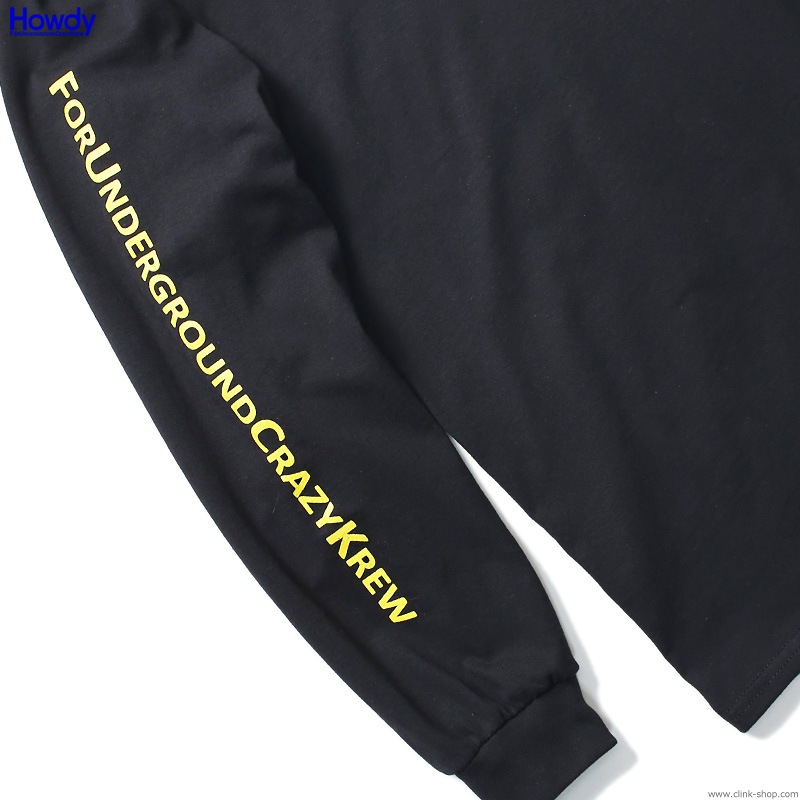 Howdy BEER LS T (BLACK) [HWD2001-TE03]
