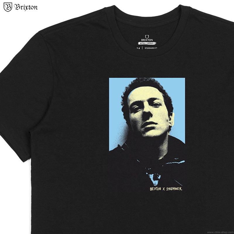 BRIXTON MUG S/S TEE (BLACK) [BRIXTON��STRUMMER]