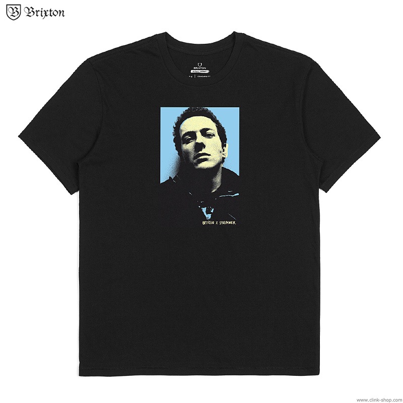 BRIXTON MUG S/S TEE (BLACK) [BRIXTON��STRUMMER]