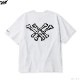 EVILACT CROSS BONE SS (WHITE) [EA-WFRSS-T09]